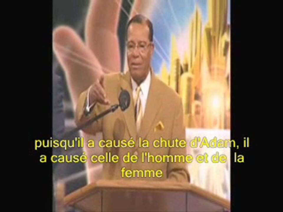 Farrakhan  La position originelle du peuple Noir