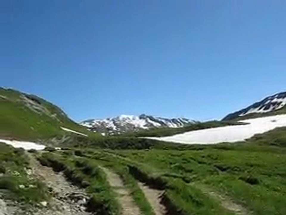 Arrivée au col de la Sauce