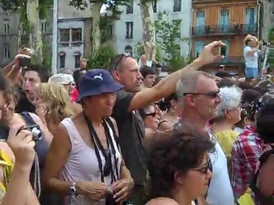 FlashMob 14 juillet 2010 à Carca
