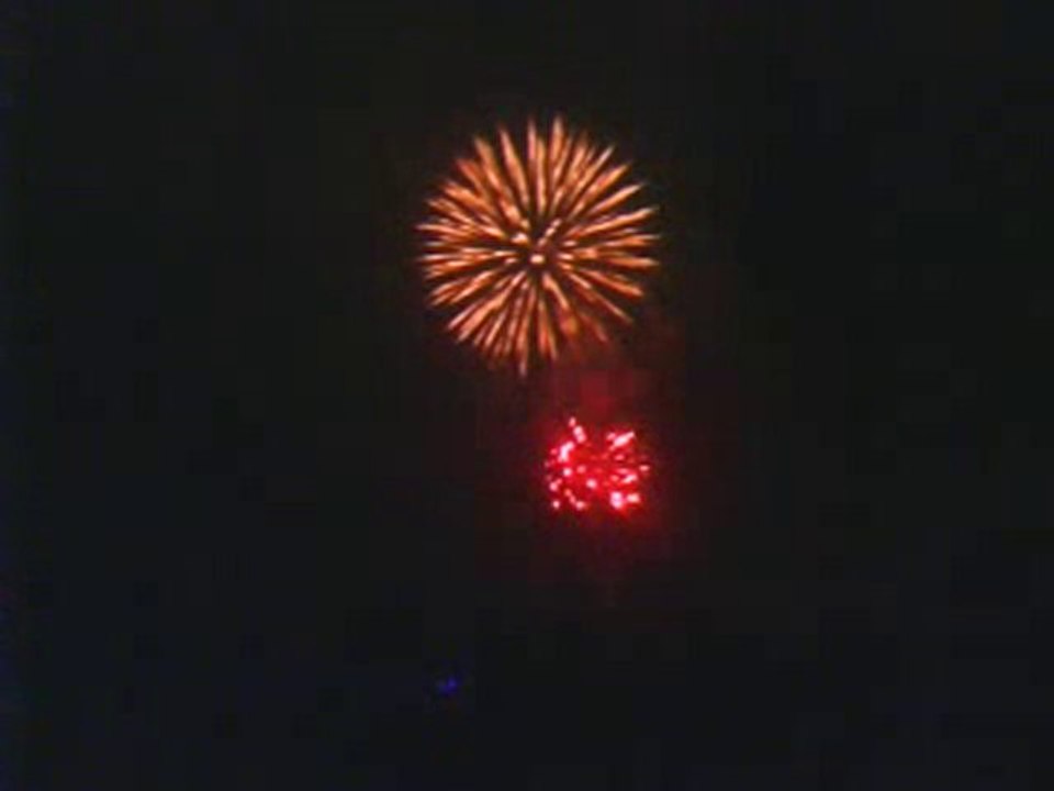 feu d'artifice Angers 2010