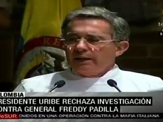 Alvaro Uribe rechaza investigación de Ecuador a Freddy Padi