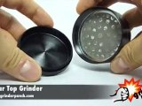 Black Clear Top Herb Grinder