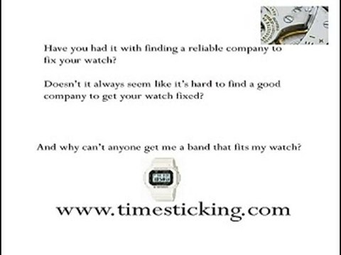 Times Ticking Clock and Watch Repair How to Repair your Wat