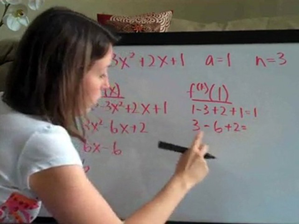Taylor Polynomials- Example 1 Part 1 of 2
