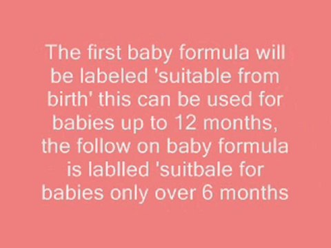 Baby Formula - Tips For Bottle Feeding