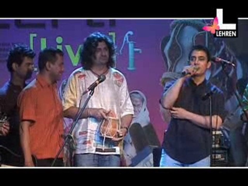 Aamir Plays Drums