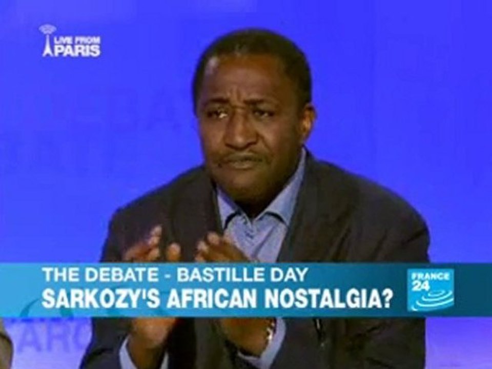 France24 - 14 July live African parade in Champs Elysees