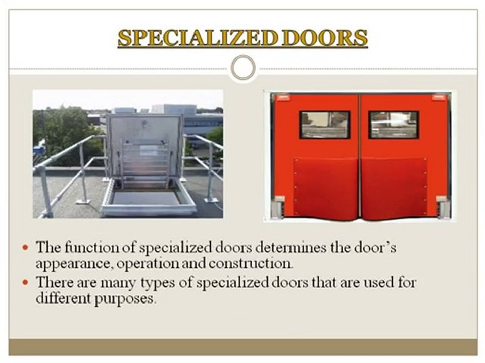 Commercial Door Designs