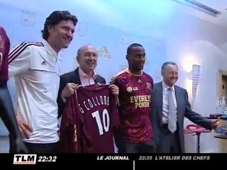 OL : Présentation du maillot 2010-2011 à Bellecour !
