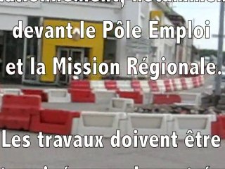 Clermont, giratoire place Camille-Sellier