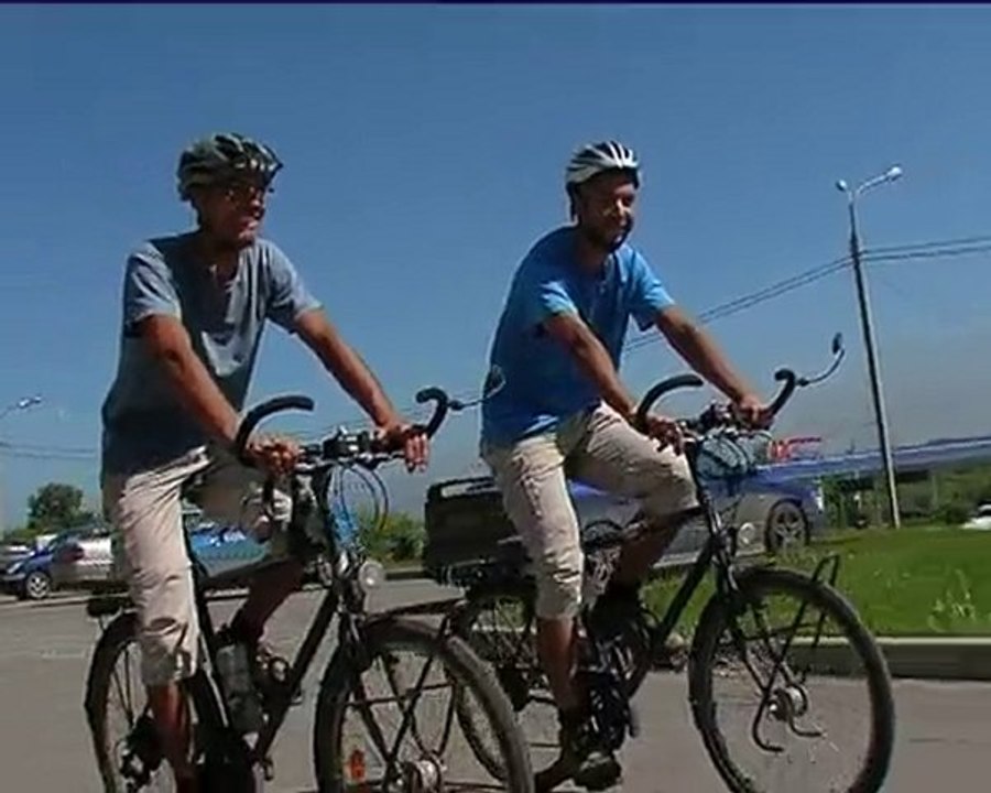 Enjamber l'horizon : reportage TV à Irkoutsk