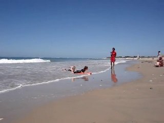 Luca & Noah bodyboard à l'île d'Oléron