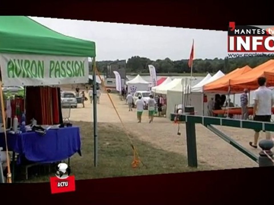 Bassin d'aviron Mantes en yvelines