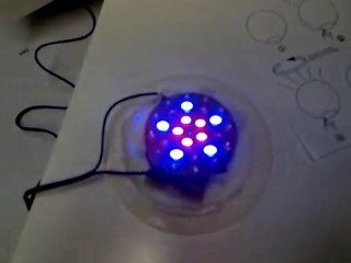 compteur a led interchangeable 4 couleurs