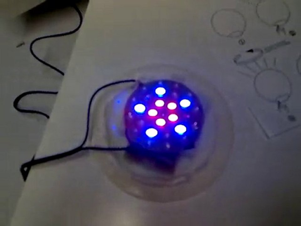 compteur a led interchangeable 4 couleurs