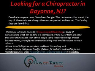 Best Chiropractor in NJ