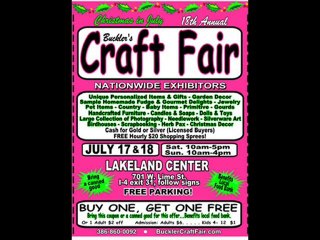 Lakeland Center Lakeland Florida, Craft Fair in Lakeland Fl
