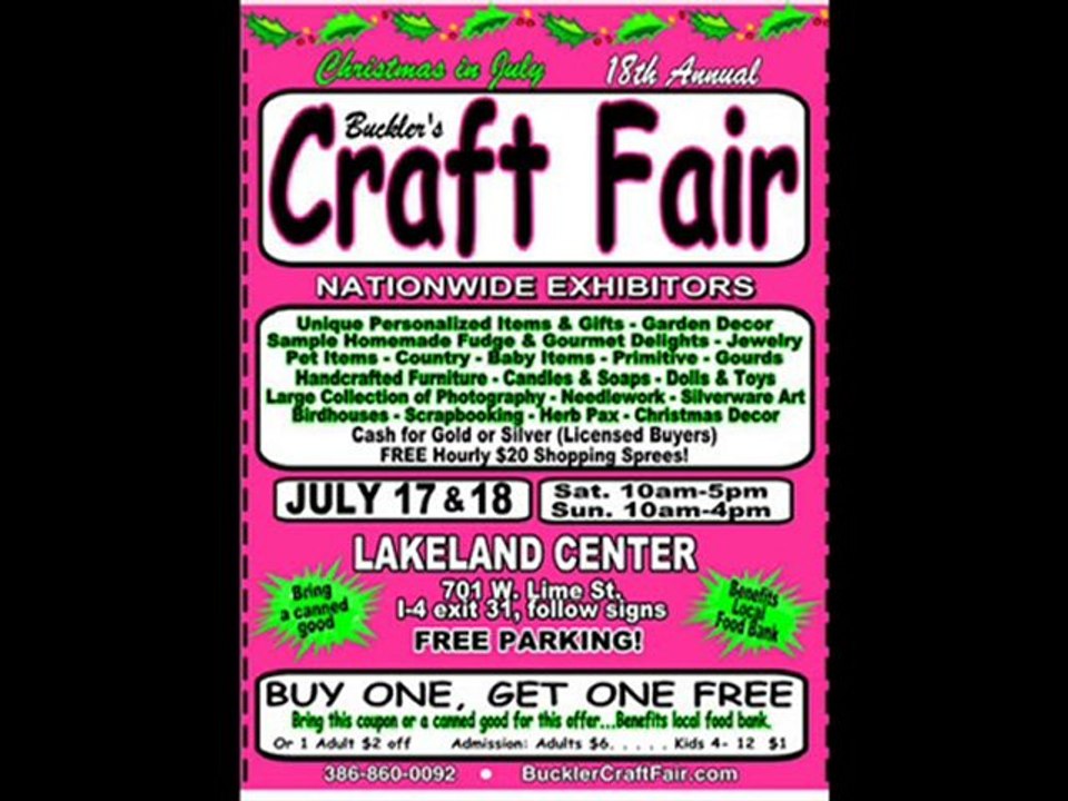 Lakeland Center Lakeland Florida, Craft Fair in Lakeland Fl
