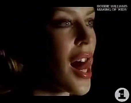 kylie minogue Making of kids behind the scene