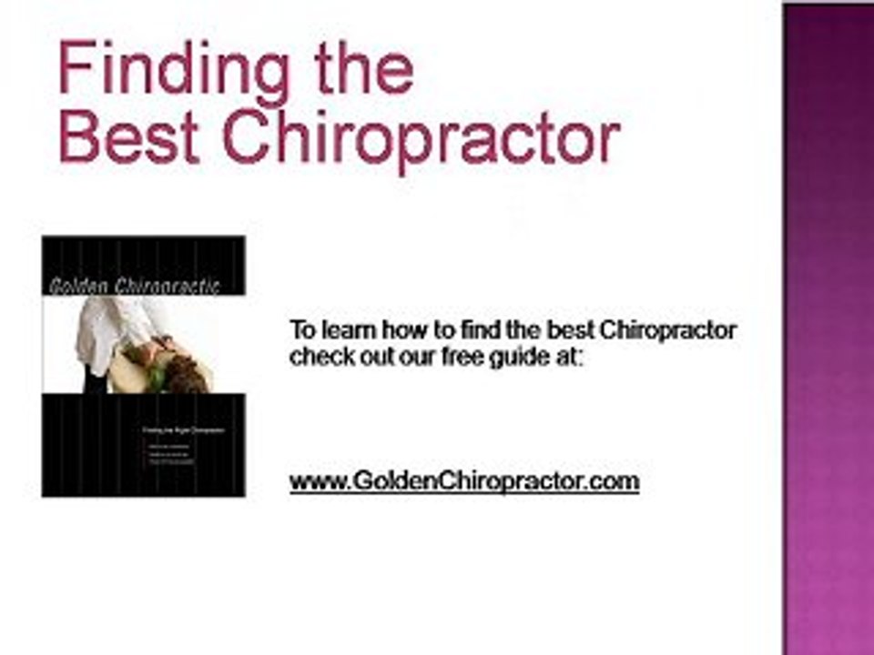 Golden Chiropractor