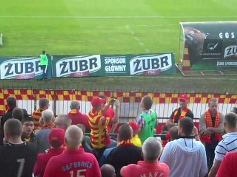 Πλάνα από το γήπεδο της Γιαγκελόνια