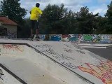 Ollie sur la rampe