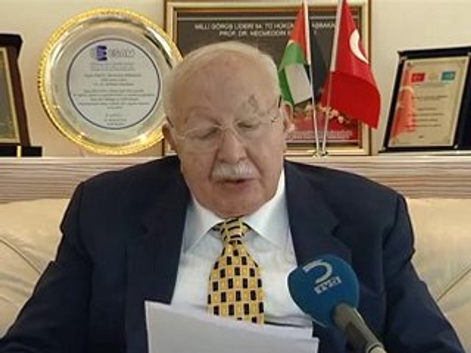 Milli Görüş Lideri Erbakan'ın Kongre Sonrası konuşması 1