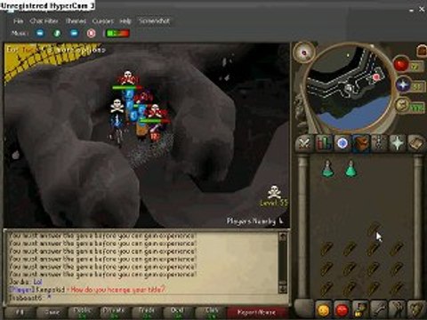 Awesome Glitch at Mage Bank and Player Glitching!