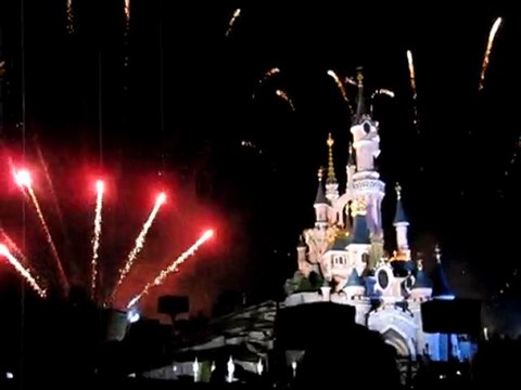 Feu artifice Disneyland 2010