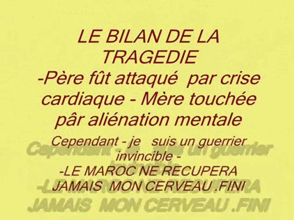 Pétrole TALSINT-MAROC- ILLUSIONS DU SIECLE-وهم بترول تالسينت