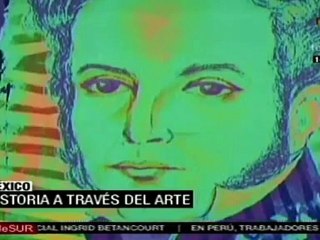 Rinden homenaje a héroes mexicanos con arte pop