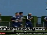 Paraguay prepara partido homenaje a su selección y a Cabañ