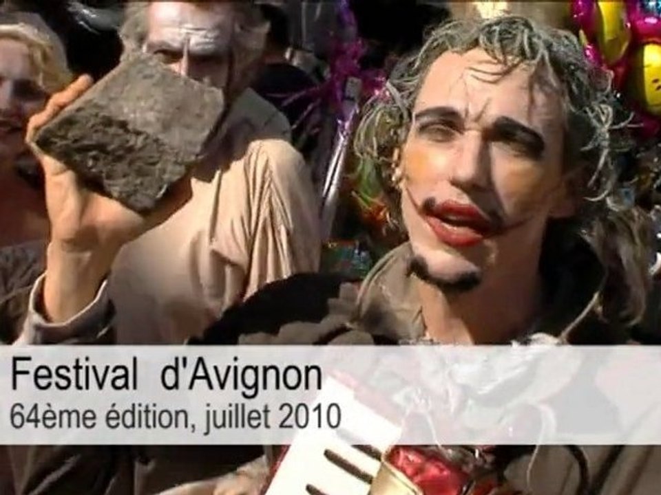 En direct du Festival d’Avignon !