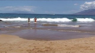 Micah LaCerte and Diana Chaloux having fun in Hawaii
