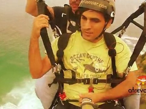 (HD) Voo Duplo de Parapente no Rio :: Pedra da Gávea (2010)