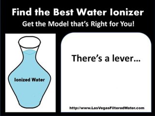 How to switch from tap to filtered ionized water?