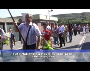 Fil de l'Actu - défilé 14/07 à Noyelles-sous-Lens