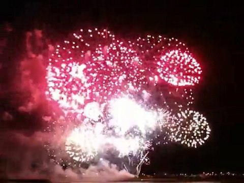 Bouquet final Feu d'artifice du 14 juillet à La Rochelle