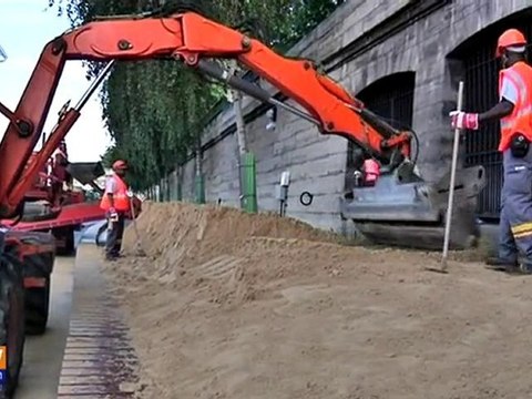 Paris Plages installe son sable