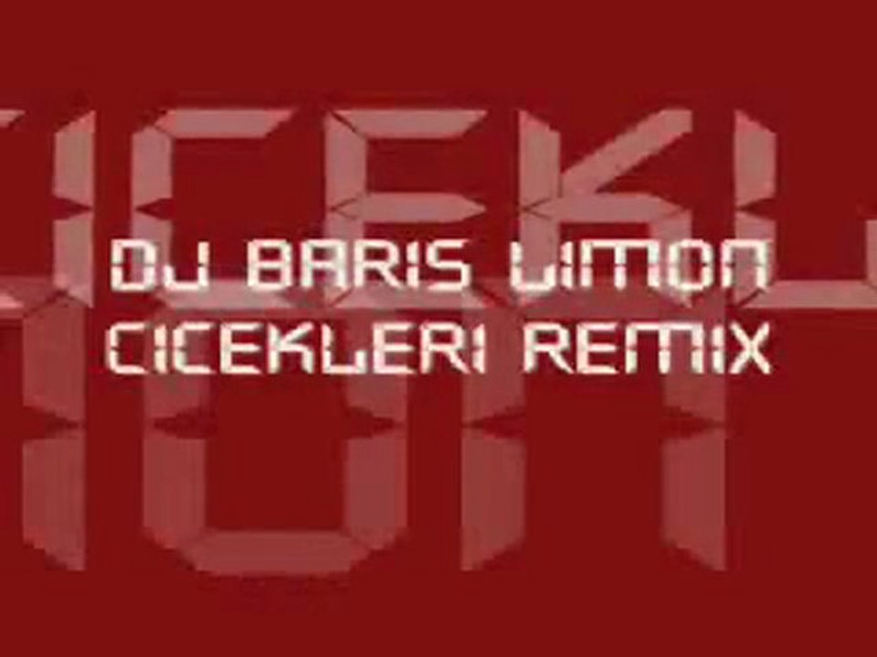 Dj Barış - Limon Çiçekleri Tribal miX  RnB  2010