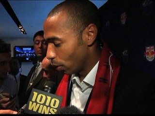 Football365 : Présentation d'Henry à NY