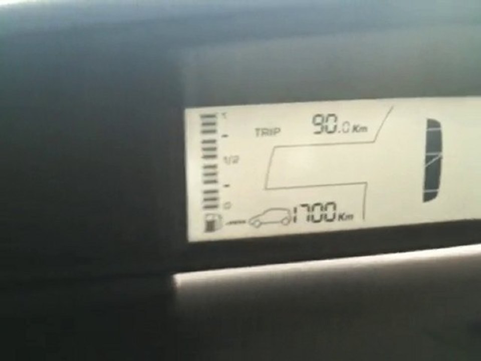 1750 KM avec un plein de carburant (Diesel) pour une C4