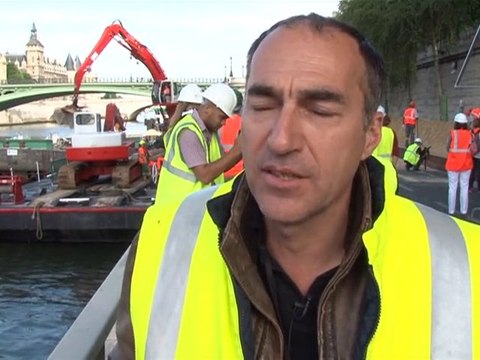 Paris Plages reçoit son sable, avant l'ouverture le 20 juillet