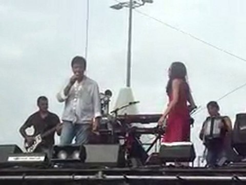 Olivia Ruiz et Didier Blanc - Quedate ( Répétitions )