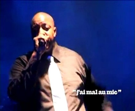 Oxmo Puccino J'ai mal au mic live