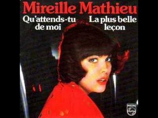 Mireille Mathieu La plus belle leçon (1976)