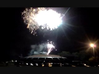 feu d'artifice du 13 juillet 2010 au dome