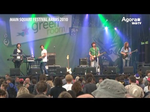 MAIN SQUARE FESTIVAL ARRAS 2010 : TVGLORY DANS LA GREEN ROOM