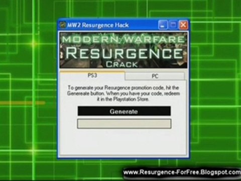 How To Get The MW2 Resurgence Map Pack FREE On PS3-PC