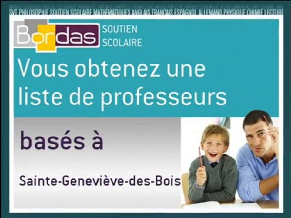 Cours particulier CE2 - Sainte-Geneviève-des-Bois